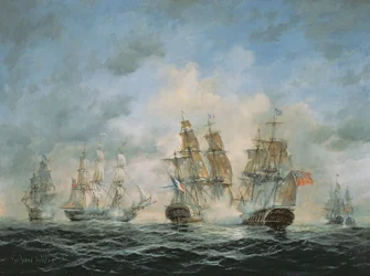 Sjøslag fra 1800-tallet i hjemlige farvann