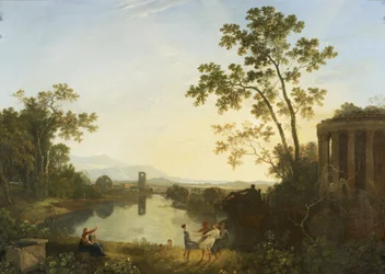 Apollo And The Seasons (olje på lerret)