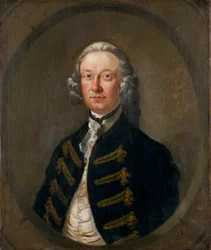 Portrett av Richard Owen, c1748-1750.