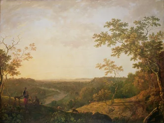 Utsikt over elven Dee, ca. 1761 (olje på lerret)