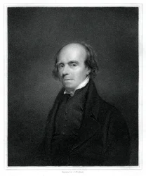 John Flaxman , britisk designer, tegner og skulptør, 1833.