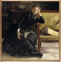 Kunstneren Eva Bonnier