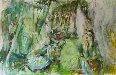 Topaz Sniper, 2015 (akvarell)
