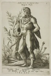 Apollo, plate 5 fra Parnassus Biceps
