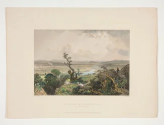 Valea Connecticutului (De la Muntele Holyoke), ilustrație pentru Nathaniel Parker Willisnorwegian