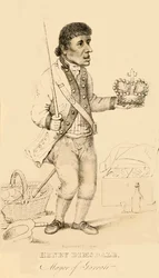 Henry Dimsdale, ordfører i Garratt, 1821.