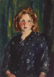 Portrett av en jente, 1928