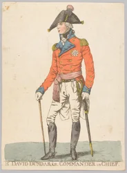 Sir David Dundas, KB, øverstkommanderende