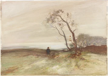 A Windy Day (kroppsfarge på papir)