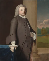 Simon Pease, ca. 1749 (olje på lerret)