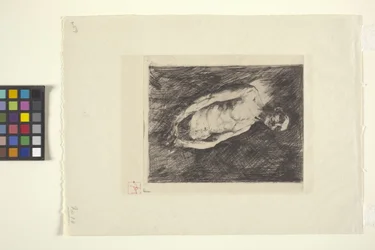 Figur av en mann (blekk)