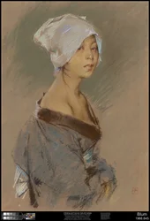 Japansk jente, 1890