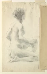 Studie for en sittende kvinne, «Vintage Festival», Mendelssohn Glee Club, New York, NY