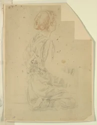 Studie for en sittende kvinne, «Vintage Festival», Mendelssohn Glee Club, New York, NY