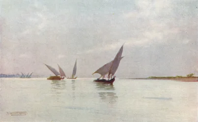 A Silvery Day on the Nile, c1880, 1904