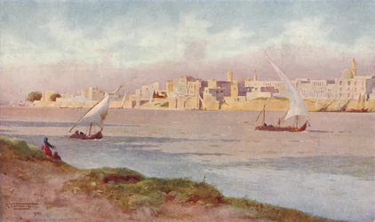 Bulak fra Ghezireh, c1880, 1904