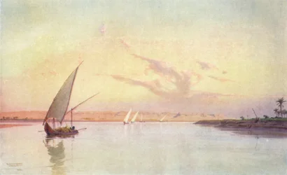 Tel-El-Amarna, på Upper Side, c1880, 1904