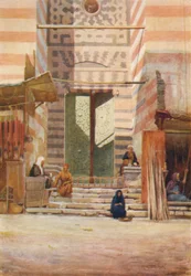Bronsedørene til El-Maristan El-Kelaun, c1880, 1904