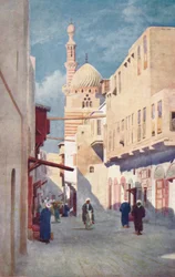 Sais-moskeen, Kairo, c1880, 1904