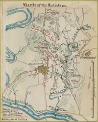 Slaget ved Antietam. LOC gvhs01.vhs00044