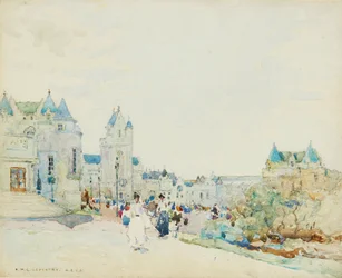 Promenade (akvarell)