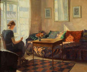 A Woman Reading at a Window   1417090   no       norwegian Successfully Translated  Original: Wild flowers: Silverweed (colour photo) Translat: Wild flowers: Silverweed (colour photo) 1324077 no norwegian Successfully Translated Original: Mindestøtte for H