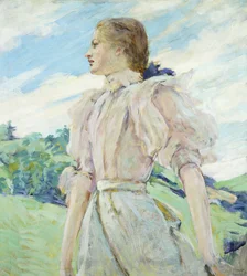 A Breezy Day, ca. 1898 (olje på lerret)