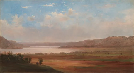 Utsikt over Lake Pepin, Minnesota