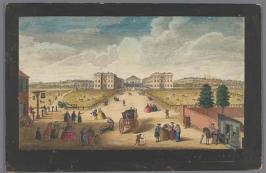 Utsikt over Foundling Hospital i London Utsikt over Foundling Hospital (tittel på objekt) London (serietittel)