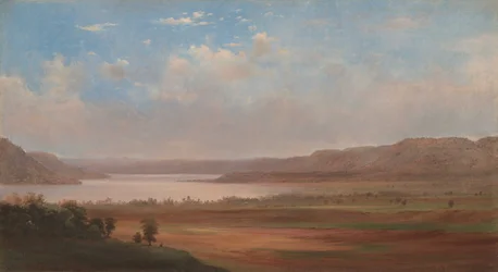 Utsikt over Lake Pepin, Minnesota, 1862