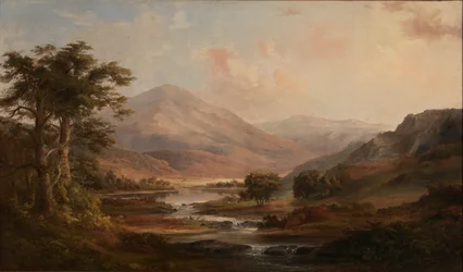 Skotsk landskap, 1871.