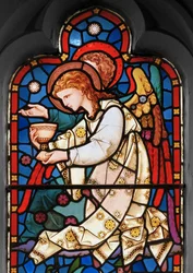 Engel som besøker Kristus i Getsemane-hagen, 1863
