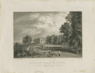 Biddulph - Knypersley Hall [ny]: stålgravering, og [? 1800-tallet]