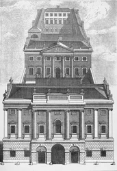 Et perspektivbilde av Bank of England, 1743 1903