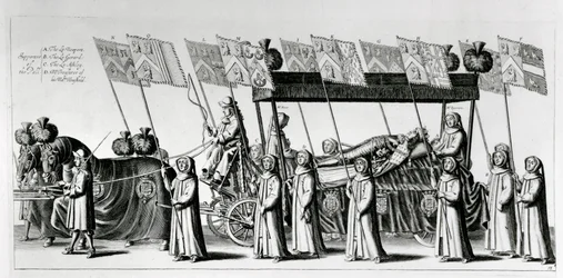 Statsbegravelse til George Monck, 1. hertug av Albemarle, 1671