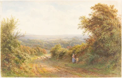 Squirrel Lane, nær Magham Down, Sussex
