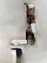 Moderne abstrakt komposisjon