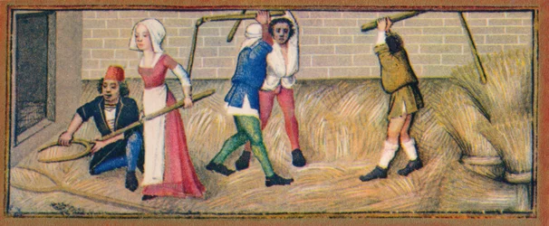 juli - tresking, 1400-tallet, 1939.