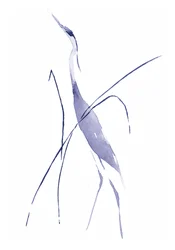 Den elegante blåhegren