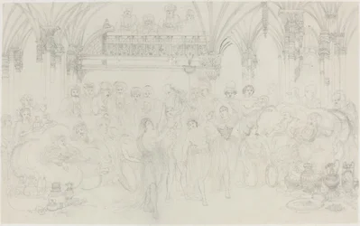 Interiør: Dancing Girls Underholdende Chieftains