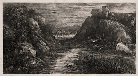 Den fjerne byen, 1868.