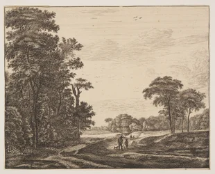Tavle 2, fra Seks utsikter i Haagskogen