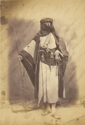 Arabisk sjef ved det tyrkiske hovedkvarteret.