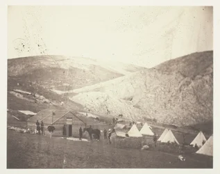 Leir av 4. Dragoon Guards, nær Karyni