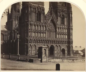 Lichfield Cathedral fra nordvest