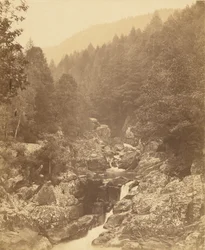 Ved Llugwy, nedenfor Swallow Falls.