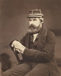 portrett av en mann, ca. 1855 (foto)