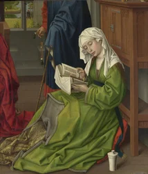 Magdalene-lesingen, før 1438 (olje på panel)