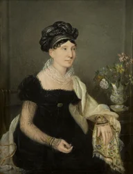 Madame Catalani, ca. 1821 (olje på kvernbrett)