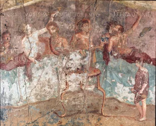 En bankett (fresco